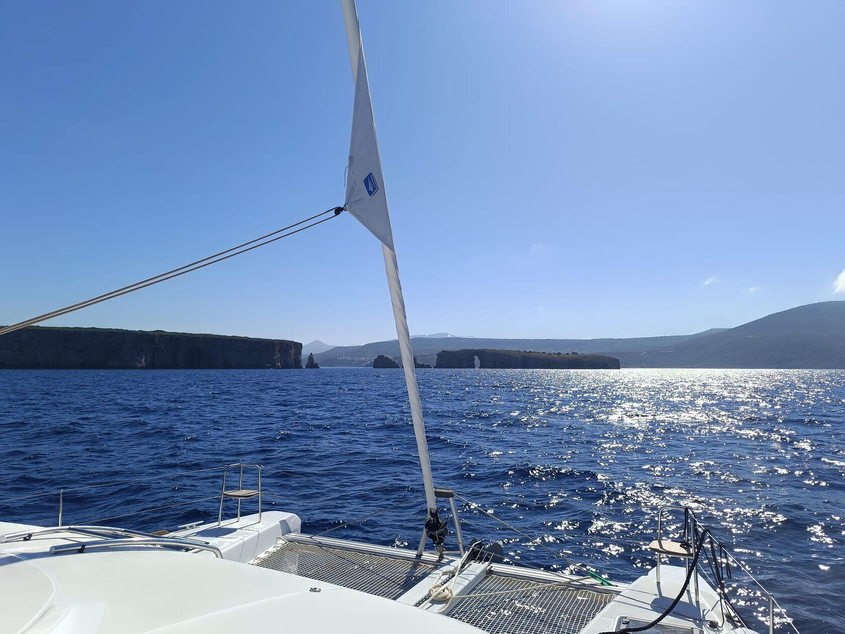 Del Les Sables to Marmaris. Lagoon 440.