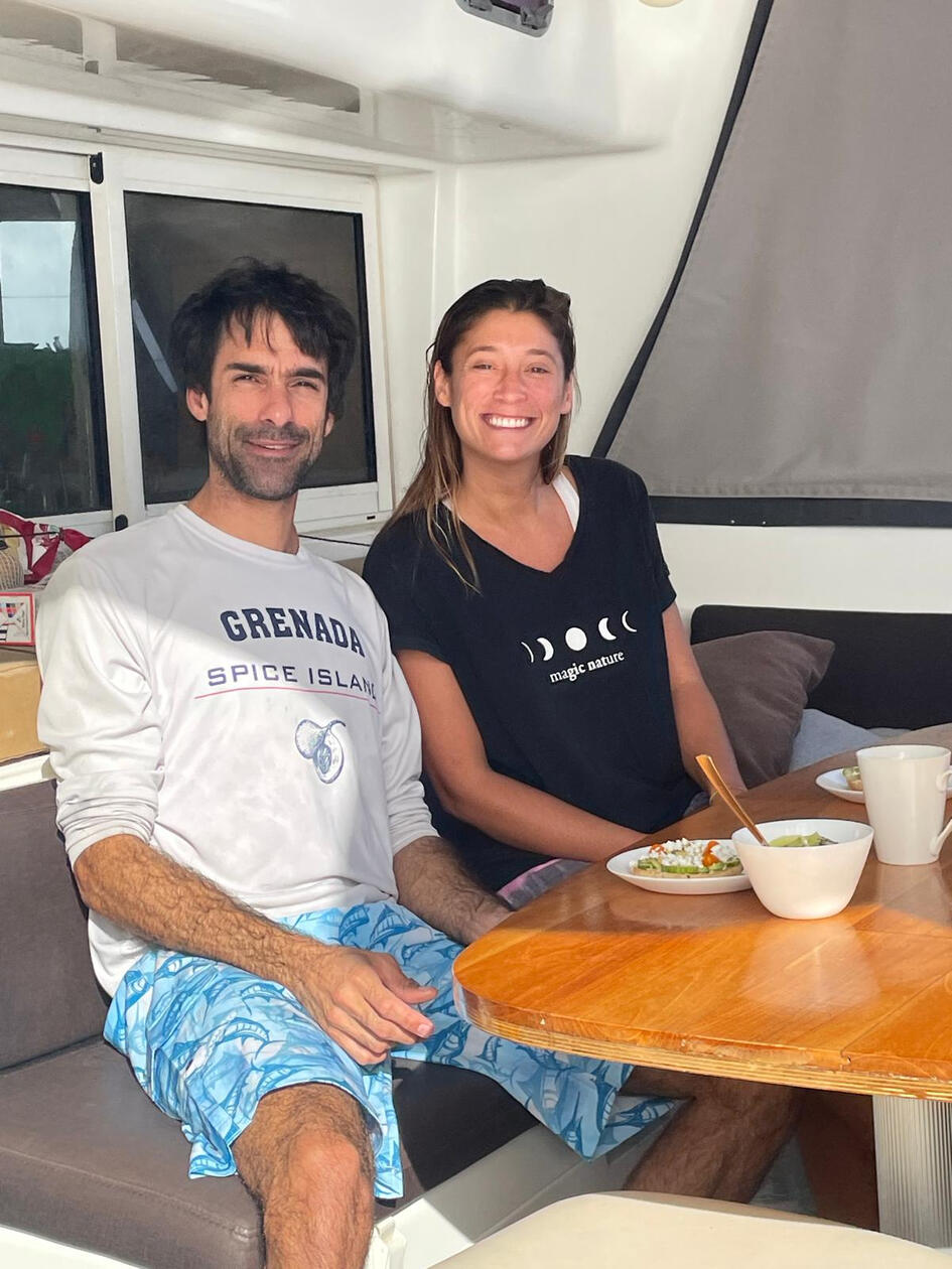 Atlantic Crossing East to West. Chef onboard !!